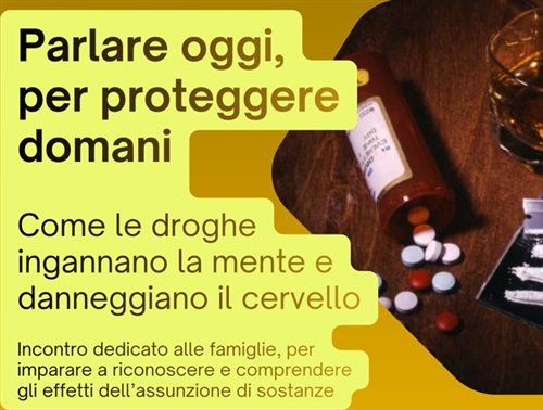 Incontri a Borgosesia e Varallo sul tema dell'abuso di sostanze nei giovani e giovanissimi