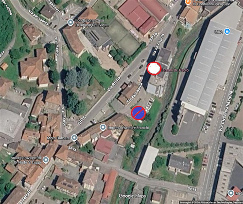 Ordinanza n. 42-2026, disciplina circolazione stradale venerdì 23.10.2026, evento commemorativo. Divieto di transito via XXV Aprile e divieto di soste sul parcheggio Via XXV Aprile dalle 18.30 a fine evento.